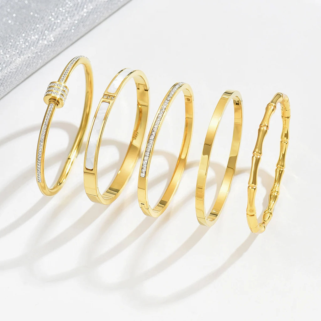 Lucky Clover Bangle