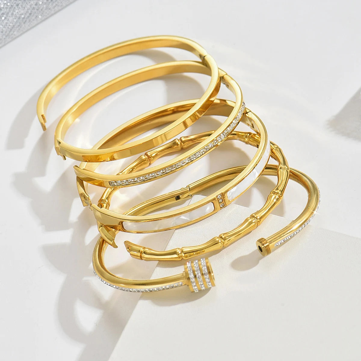 Lucky Clover Bangle